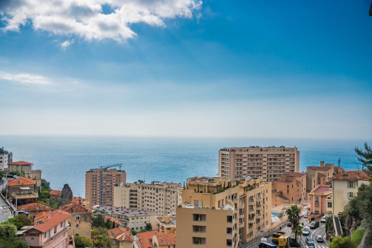Baie De Monaco - Terrasse Vue Mer - Parking - Af Босолей Экстерьер фото
