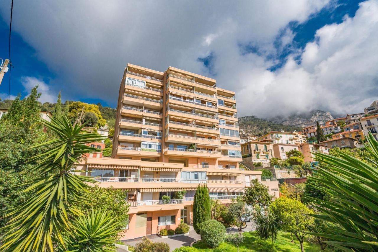 Baie De Monaco - Terrasse Vue Mer - Parking - Af Босолей Экстерьер фото